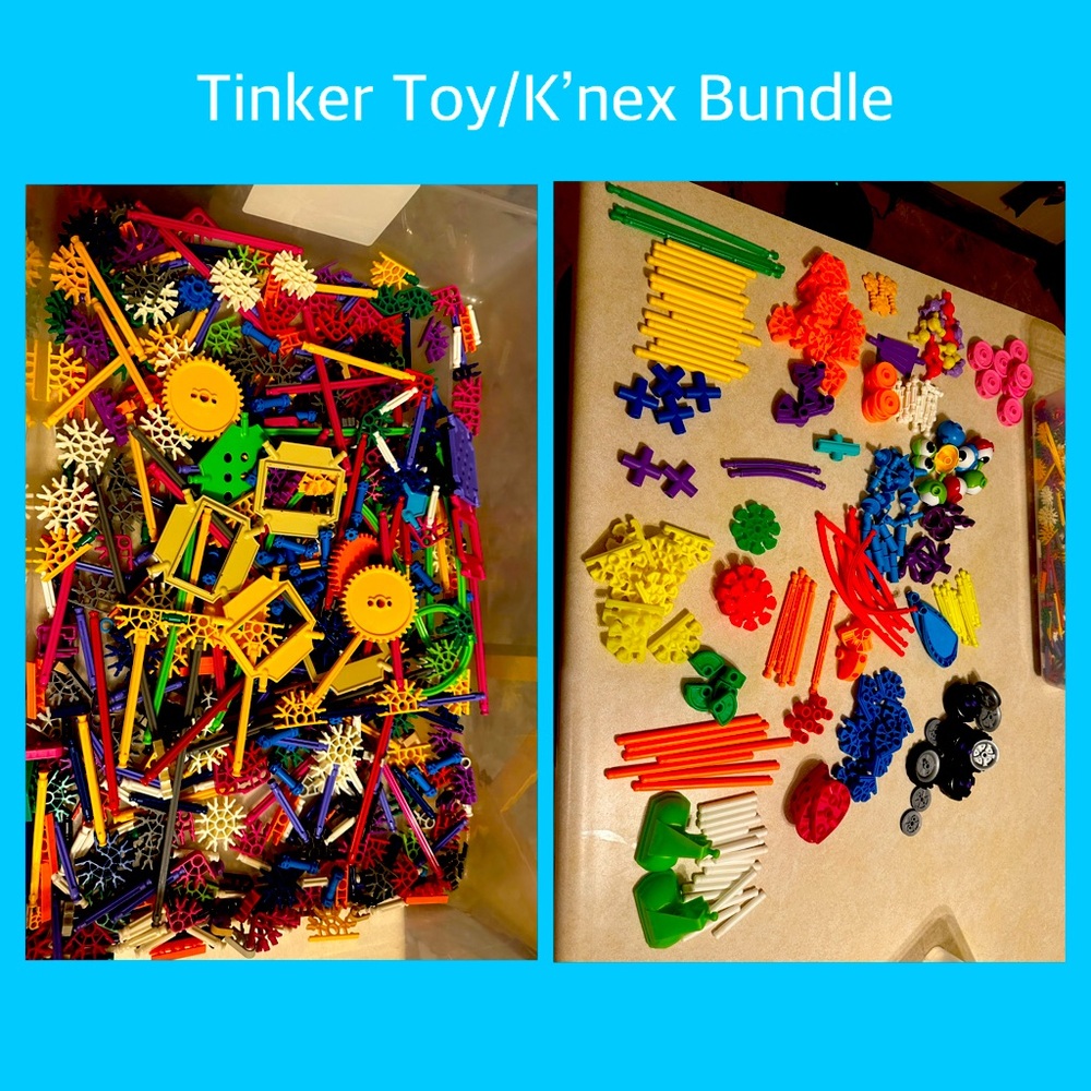 Tinker Toy & K'nex Creative Building Set